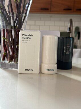 THOME Porcelain Gua Sha Facial Massage Tool NIB K-Beauty